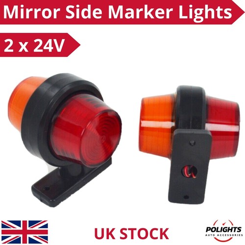 24v led red - 2x,
