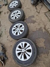 HONDA CRV MK4 ALLOY WHEEL SET OF 4 WINTER TYRES  225 65 R17 6MM