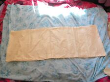 JUMBO Off White Satin Pillow Case Bolster 53 x 19 inches Handmade
