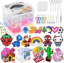 Fuse Beads Kit Kids Craft Art 10000pcs 5mm Fuse Beads 20 Colors Iron Beads Set