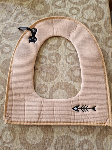 Toilet seat cover - toilet, used