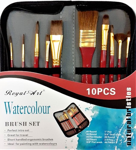 Watercolor paint brush set - paint, –