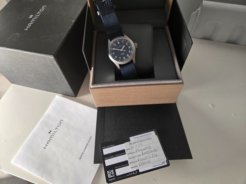 Khaki field 38mm blue - field,
