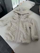 Childrens Lined Faux Fur Coat by TU - Age 9/12 Months