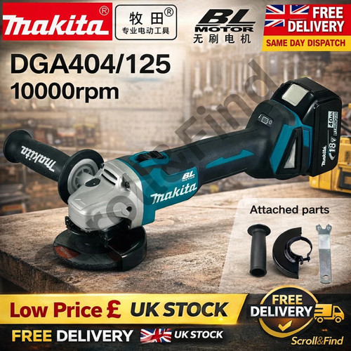 Makita 18v 125mm dga404 - makita,