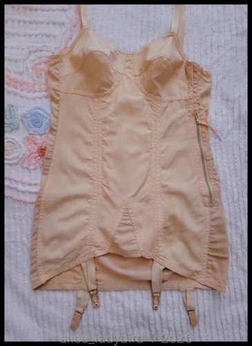 Vintage girdle corset bra - vintage,