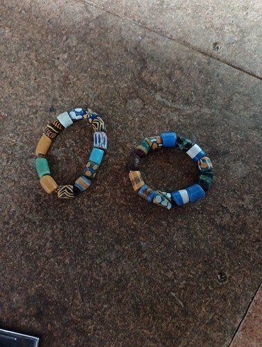 Ghana trade bead bracelets 2 - bead,