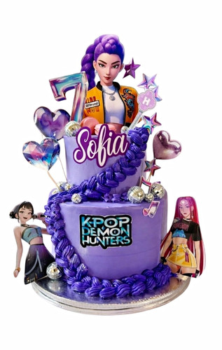 Kpop personalised cake topper - cake,