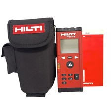 *EXCELLENT* Hilti PD-22 Laser Range Meter Measuring Distance Tool w/Case PD22 PD