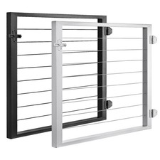 Cable Railing Gate For Wood