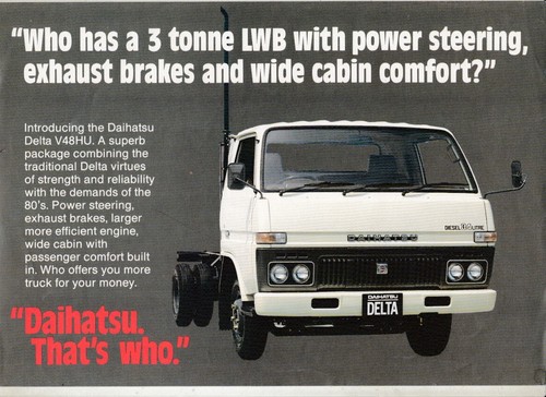 1983 daihatsu delta v48hu - 1983,
