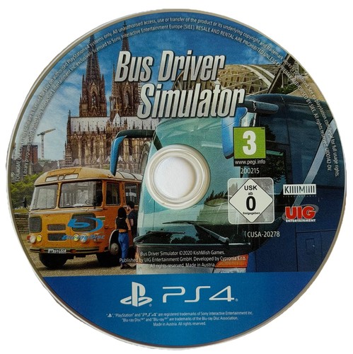 Bus driver simulator sony - bus,