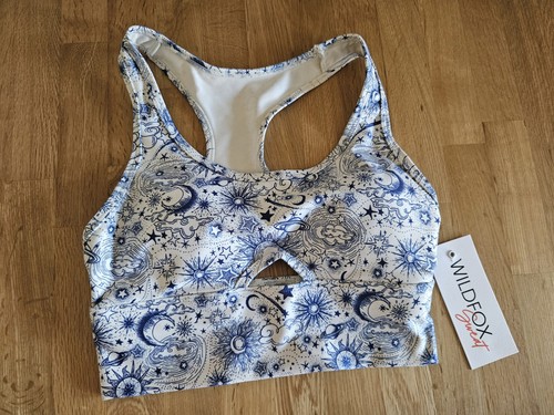 Wildfox blue white - &, cropped