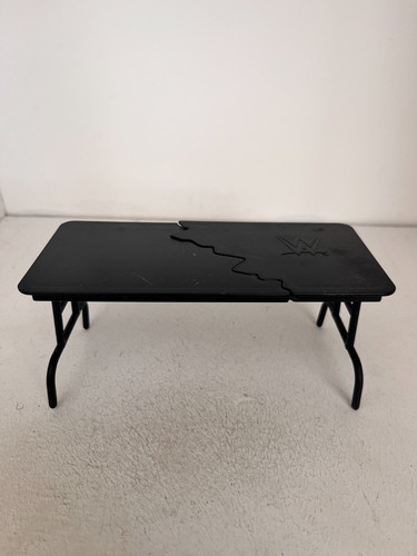 Wwe breakable black table - black,