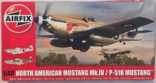 Airfix A05137 1:48th North American Mustang Mk.IV / P-51K Mustang Model Kit MIB