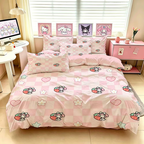 Hello kitty duvet comforter - kitty,