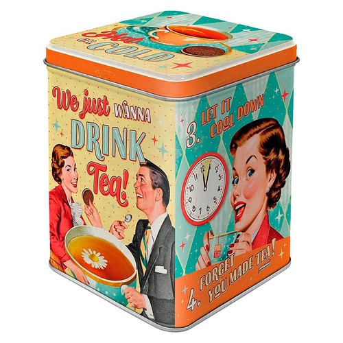 Tea storage tin - storage, tin,