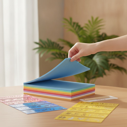 Letter sized mixed color foam - letter-sized,
