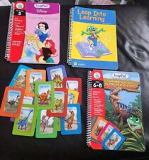 LEAPFROG leappad Learning X3 Books Only ,Dinasour, Disney Princess Stories