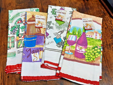 Vintage tea towels - job, lot