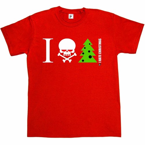 Hate christmas skull - i,