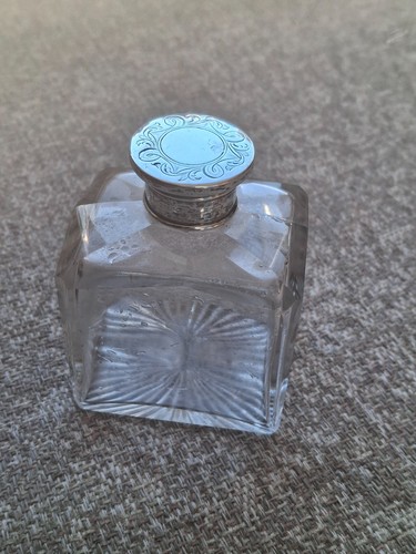 Antique cut glass perfume
