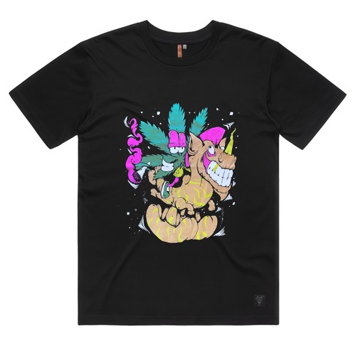 Marijuana high ride vibes tee - ride,