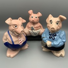 Natwest Pigs x3 Retro