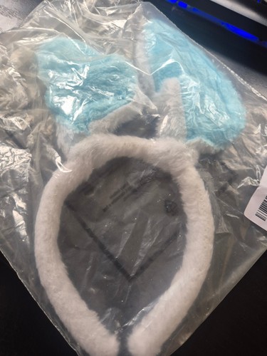 Fluffy bunny ear headband - bunny,