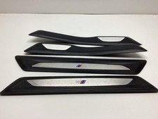 BMW 3 SERIES F31 F30 M SPORT TRIM KICK PLATE COVER SILL SET FRONT REAR 7263313