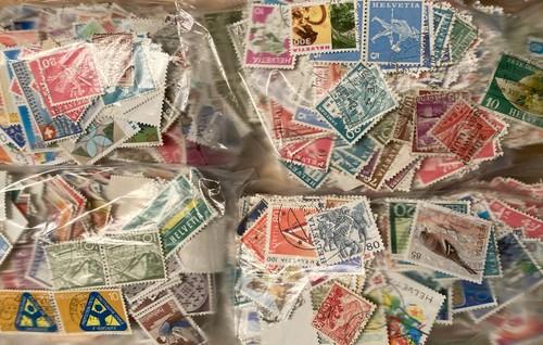 Switzerland stamps 60 grams - -,
