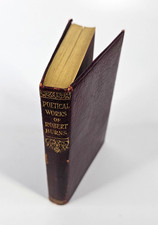POETICAL WORKS OF ROBERT BURNS LEATHER HARDBACK IN SLIPCASE 1940S COLLINS