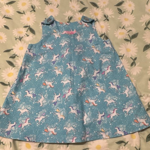 Girls blue multicolour unicorn - girls,