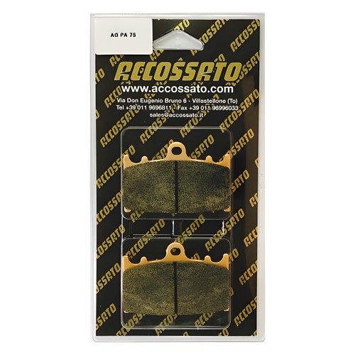 Front recessed brake pads - brake,