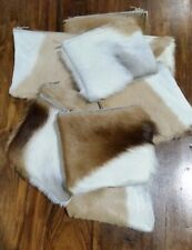 SUPERSOFT SPRINGBOK fur hide skin pelt purse SMALL