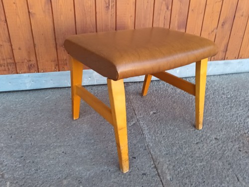 60s vintage ottoman retro - ottoman,