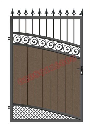 Bespoke gate double entrance - bespoke,