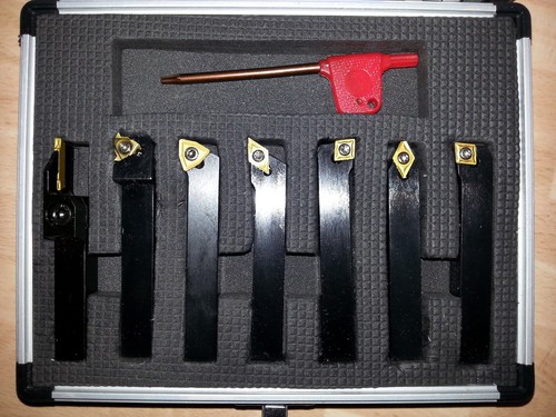Lathe tools 7pcs indexable - lathe,