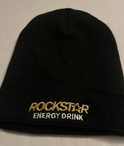 Rockstar energy black - black, beanie