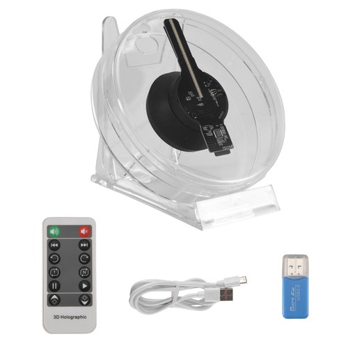 Fan hologram projector - 3d,