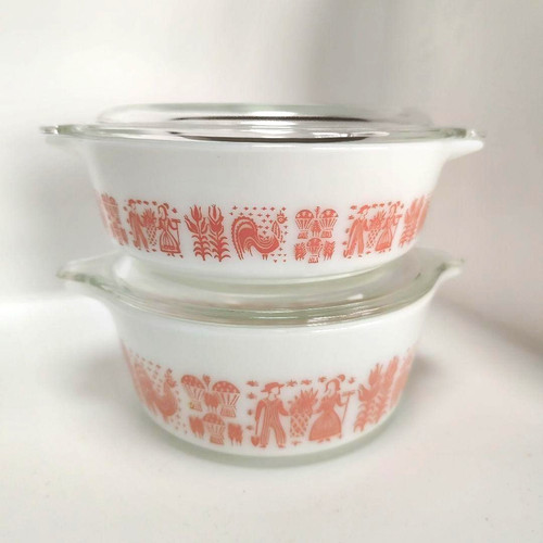Pyrex butterprint amish - butterprint,