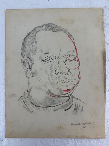 Beauford delaney drawing - drawing, on