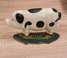 Vintage Cast Iron Pig Door