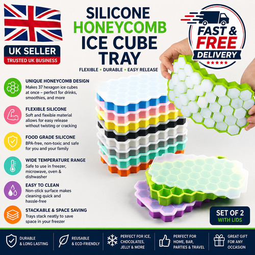 Ice cube tray with lid - ice, mould