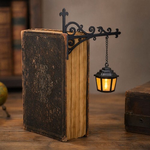 1pc library lantern decorative - 1pc, lantern-decorative