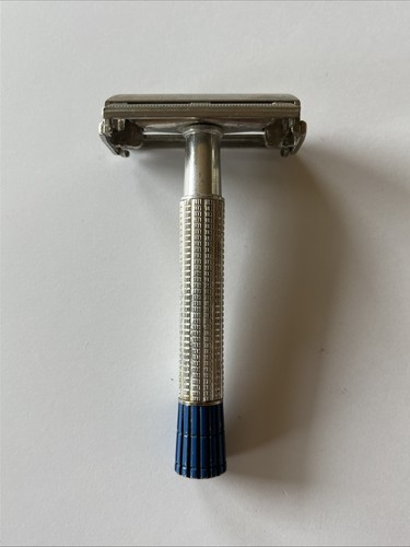 Vintage 1956 gillette blue tip - blue,