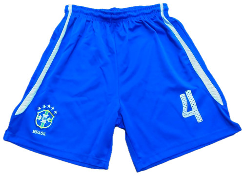 Brazil soccer shorts blue - brazil,