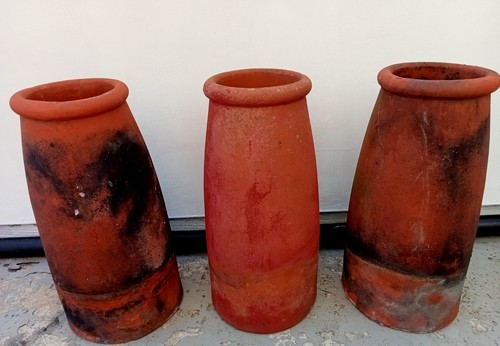 Terracotta chimney pots - terracotta,