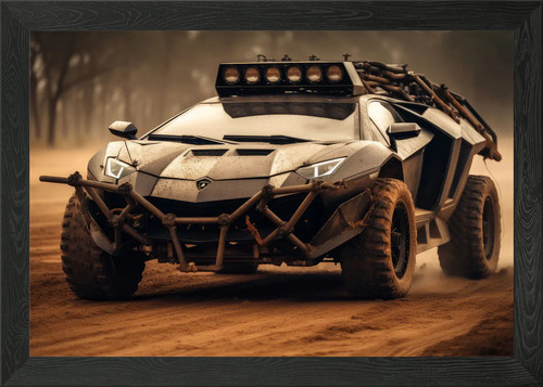 Lamborghini aventador framed - lamborghini,