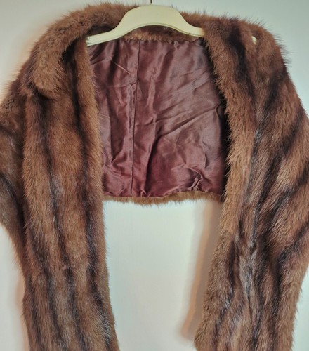 Ladies vintage brown stripe - vintage,